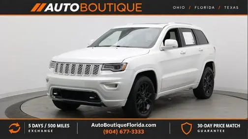 2020 Jeep Grand Cherokee Overland RWD photo