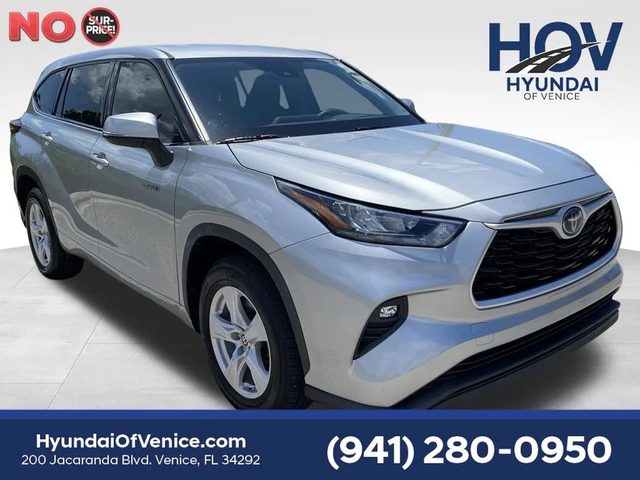 2020 Toyota Highlander Hybrid LE FWD photo