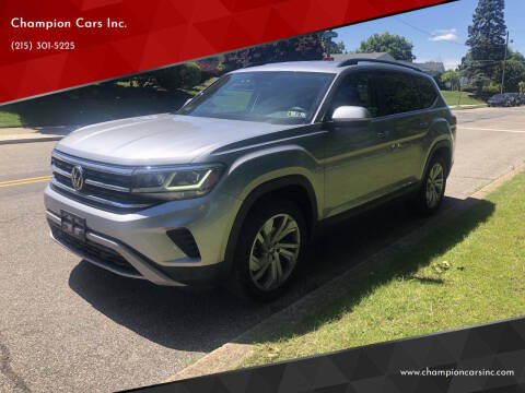2021 Volkswagen Atlas 3.6L V6 SE w/Technology AWD photo