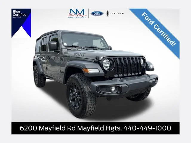 2020 Jeep Wrangler Unlimited Willys Sport 4WD photo