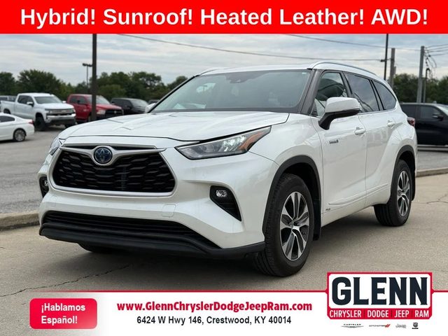 2020 Toyota Highlander Hybrid XLE AWD photo