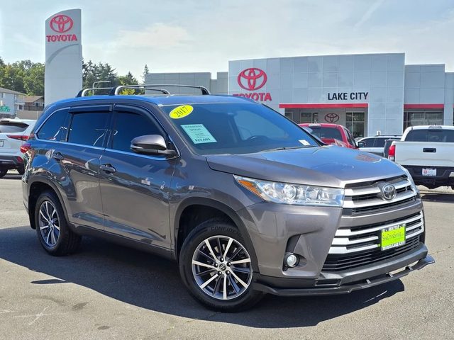 2017 Toyota Highlander XLE AWD photo