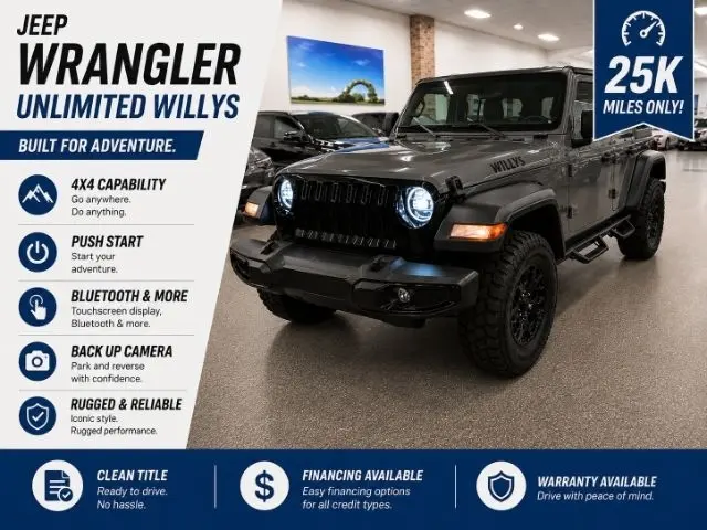 2020 Jeep Wrangler Unlimited Willys 4WD photo