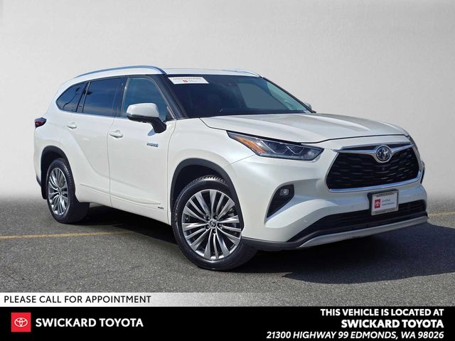 2021 Toyota Highlander Hybrid Platinum AWD photo