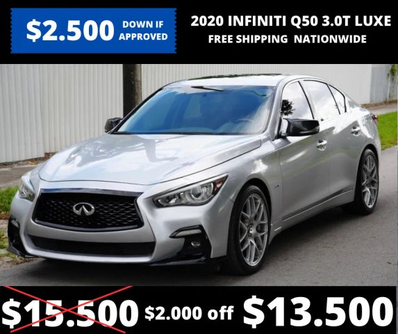 2020 Infiniti Q50 3.0t LUXE RWD photo