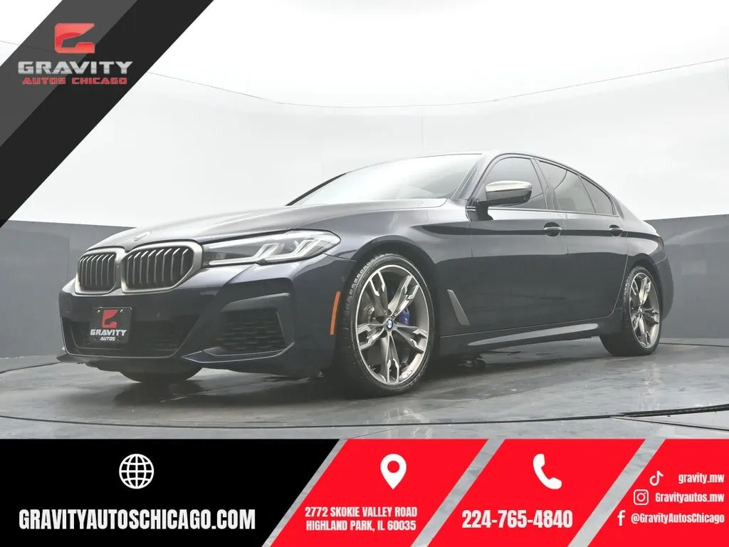 2021 BMW 5 Series M550i xDrive AWD photo