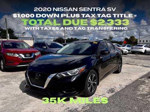 2020 Nissan Sentra SV FWD photo
