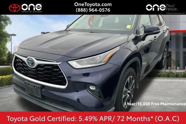 2021 Toyota Highlander Hybrid XLE AWD photo