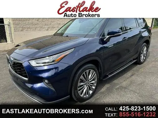 2021 Toyota Highlander Hybrid Platinum FWD photo