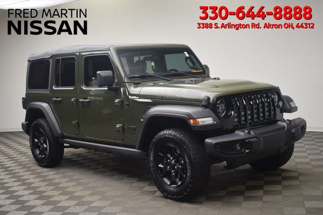 2021 Jeep Wrangler Unlimited Unlimited Willys 4WD photo
