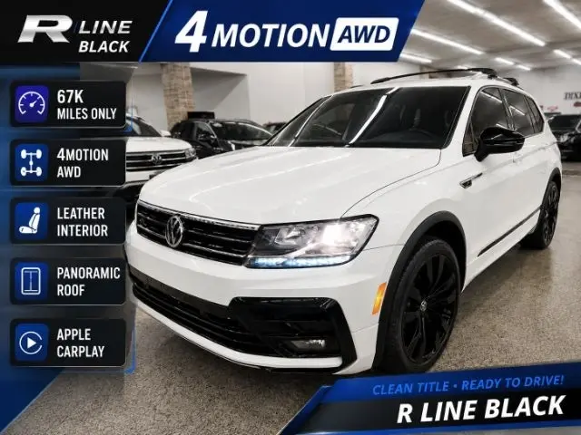 2021 Volkswagen Tiguan SE R-Line Black AWD photo
