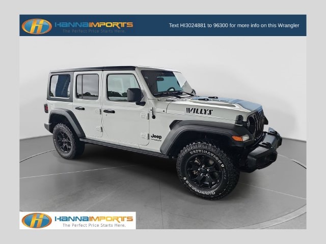 2021 Jeep Wrangler Unlimited Unlimited Willys Sport 4WD photo