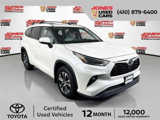 2021 Toyota Highlander XLE AWD photo