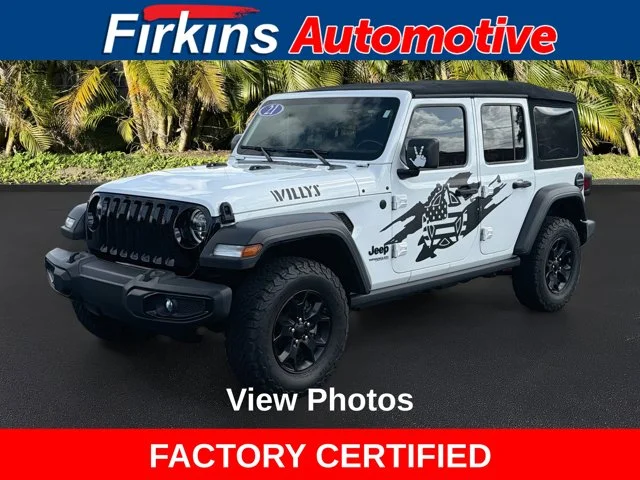 2021 Jeep Wrangler Unlimited Unlimited Willys 4WD photo