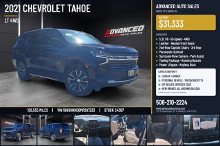 2021 Chevrolet Tahoe LT 4WD photo