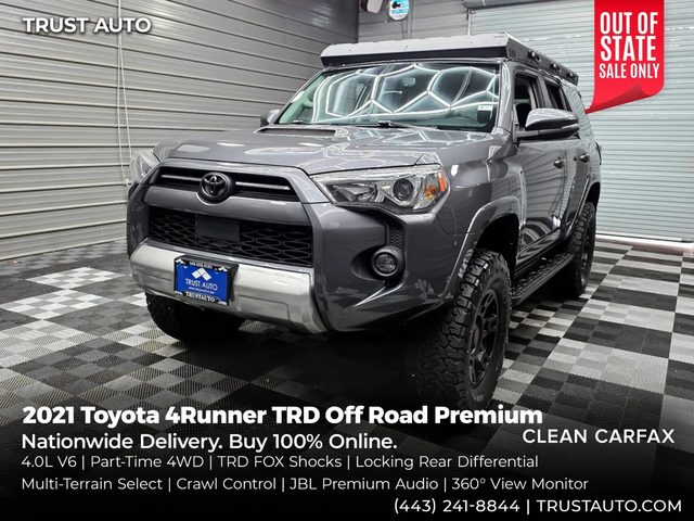 2021 Toyota 4Runner TRD Off Road Premium 4WD photo