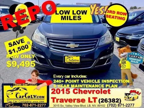 2015 Chevrolet Traverse LT FWD photo