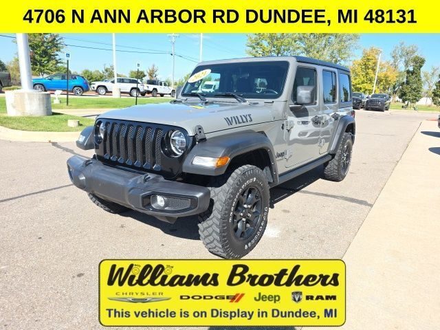 2021 Jeep Wrangler Unlimited Unlimited Willys 4WD photo