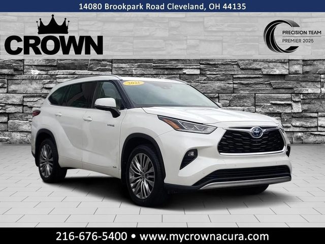 2021 Toyota Highlander Hybrid Platinum AWD photo