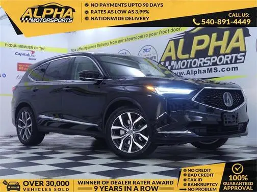 2022 Acura MDX w/Technology Package AWD photo