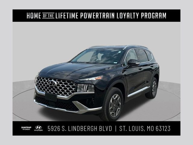 2021 Hyundai Santa Fe Blue AWD photo