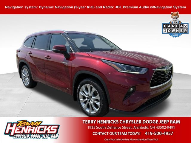 2021 Toyota Highlander Hybrid Limited AWD photo