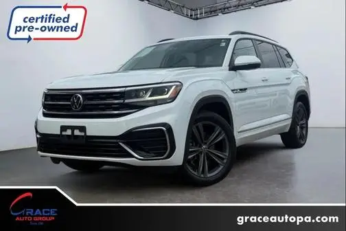 2021 Volkswagen Atlas 3.6L V6 SE w/Technology R-Line AWD photo