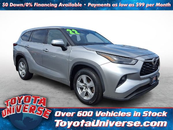 2022 Toyota Highlander LE AWD photo