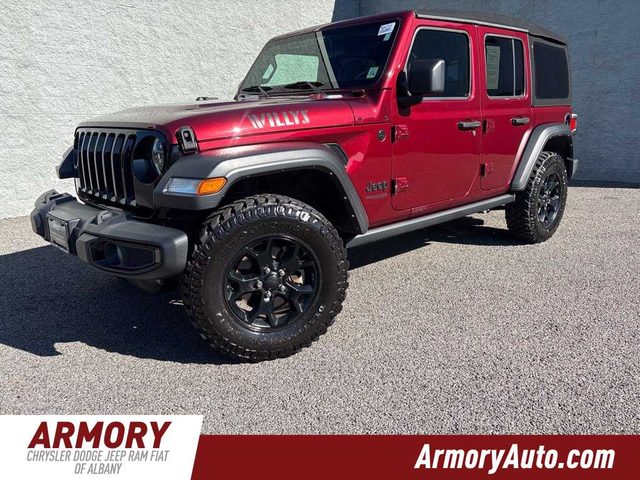 2021 Jeep Wrangler Unlimited Unlimited Willys 4WD photo