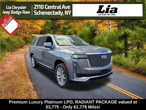 2022 Cadillac Escalade ESV Premium Luxury Platinum 4WD photo
