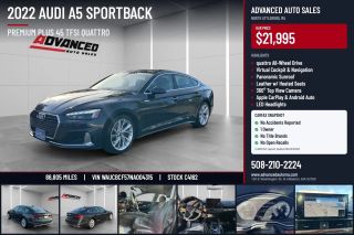 2022 Audi A5 Sportback Premium Plus AWD photo