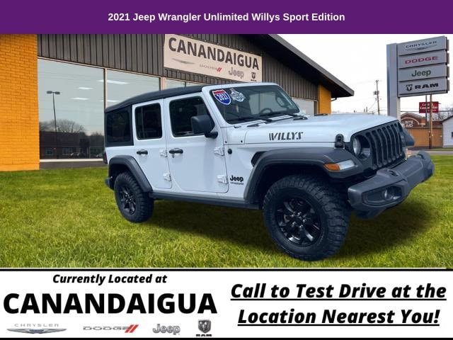 2021 Jeep Wrangler Unlimited Unlimited Willys Sport 4WD photo