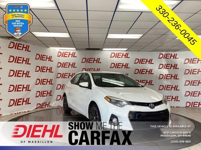 2015 Toyota Corolla S Plus FWD photo