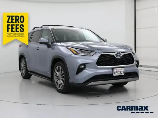 2022 Toyota Highlander Hybrid Platinum AWD photo