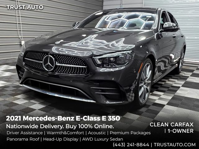 2021 Mercedes-Benz E-Class E 350 AWD photo