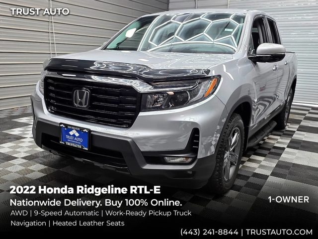 2022 Honda Ridgeline RTL-E AWD photo