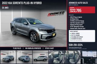 2022 Kia Sorento SX AWD photo