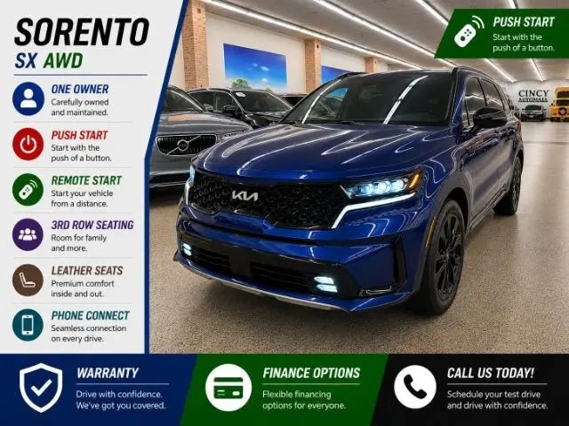 2022 Kia Sorento SX AWD photo