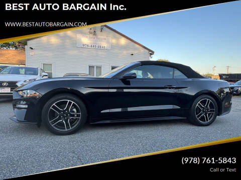 2021 Ford Mustang EcoBoost Premium RWD photo