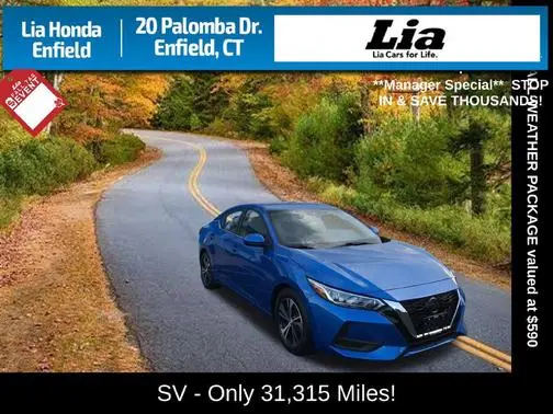 2023 Nissan Sentra SV FWD photo