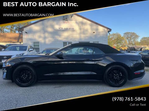 2020 Ford Mustang EcoBoost Premium RWD photo