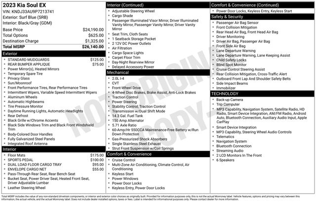 2023 Kia Soul EX FWD photo