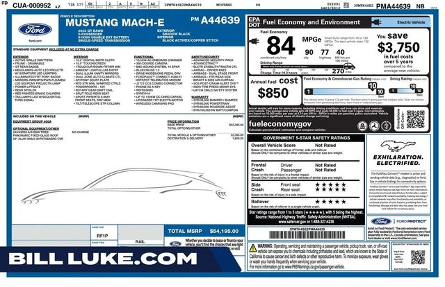 2023 Ford Mustang Mach-E GT AWD photo