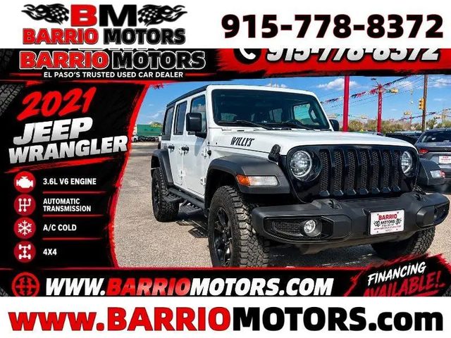 2021 Jeep Wrangler Unlimited Unlimited Willys 4WD photo