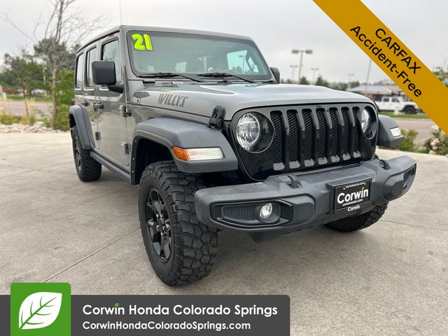 2021 Jeep Wrangler Unlimited Unlimited Willys Sport 4WD photo