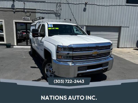 2015 Chevrolet Silverado 2500HD Work Truck 4WD photo