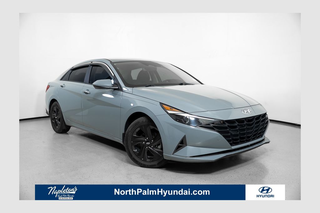 2021 Hyundai Elantra Blue FWD photo