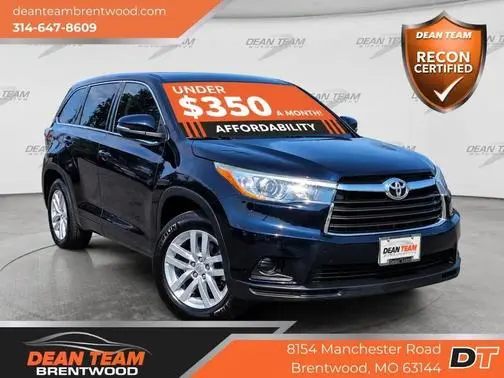 2015 Toyota Highlander LE FWD photo