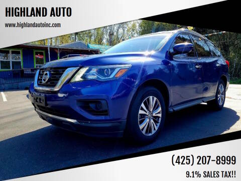 2019 Nissan Pathfinder S 4WD photo