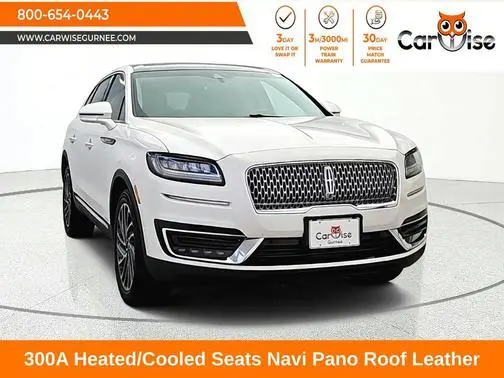 2019 Lincoln Nautilus Reserve AWD photo